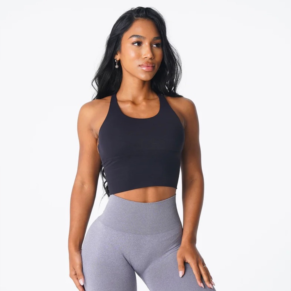 NVGTN - Matrix Bra Top - Black (S)